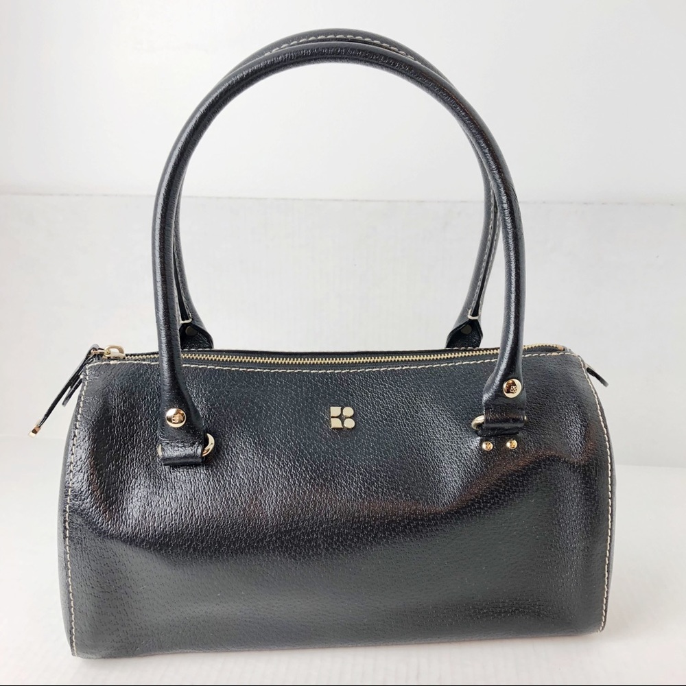 Kate Spade Dot Noel Black Leather Handbag Shoulder